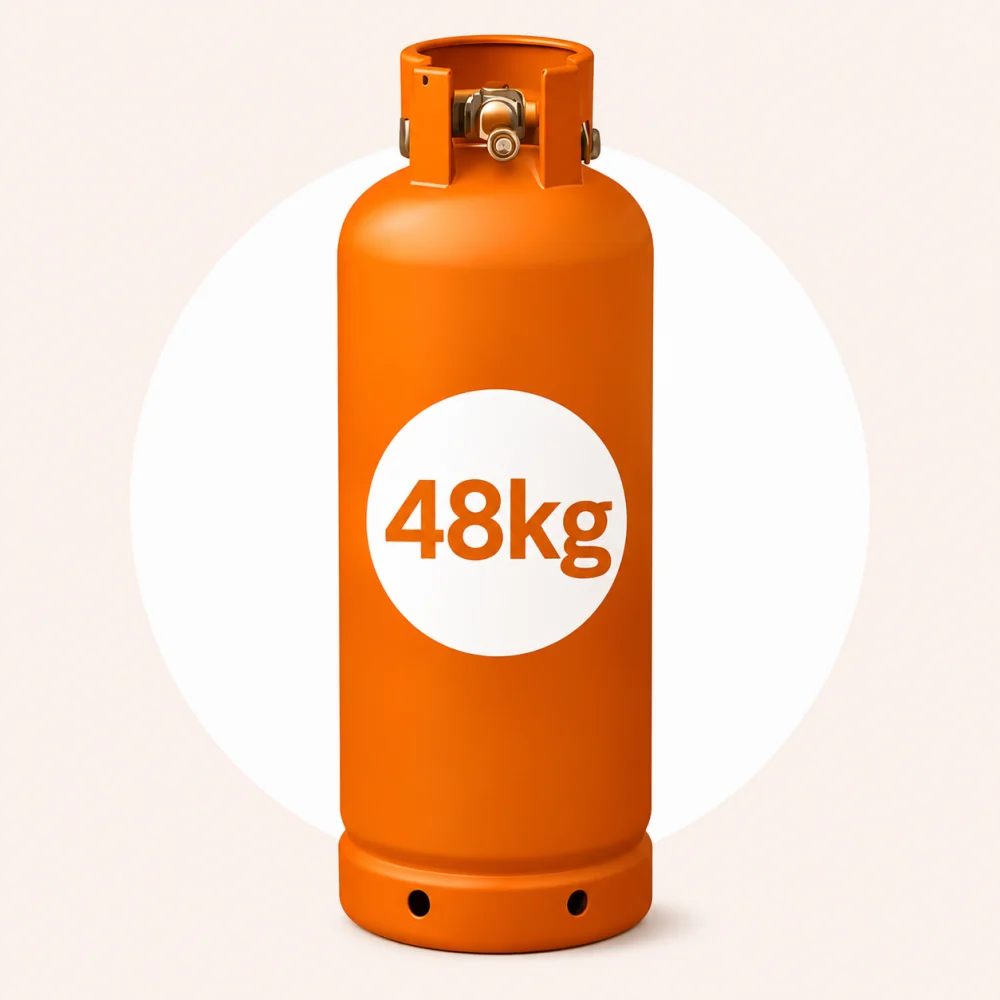48kg LPG gas refill available for online ordering in Midrand