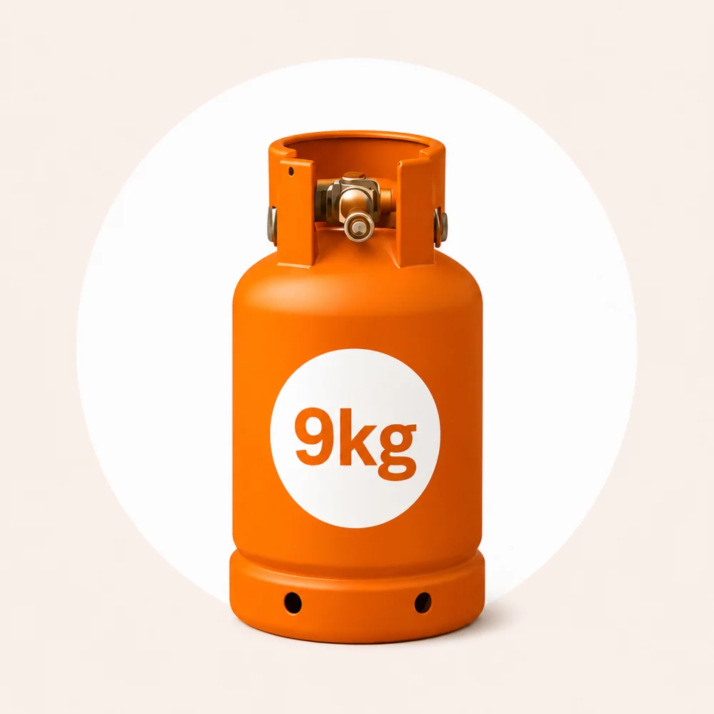 9kg LPG gas refill available for online ordering in Midrand